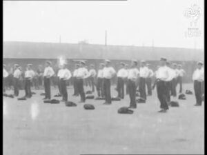 1914-1918 Japanese Sailors Exercising