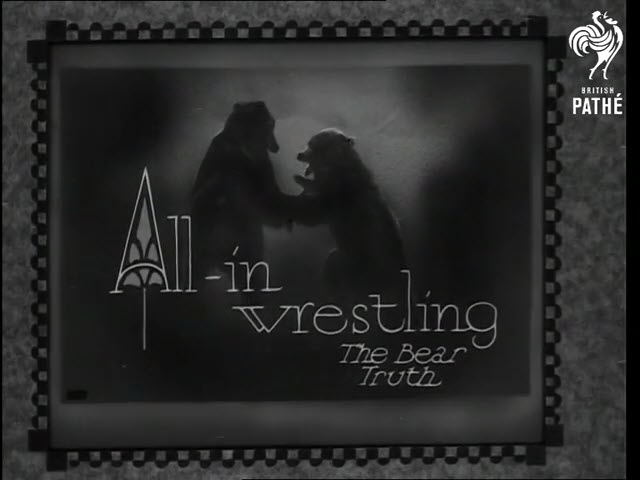 1933 All-In Wrestling - The Bear Truth
