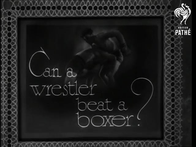 1934 Can A Wrestler Beat A Boxer