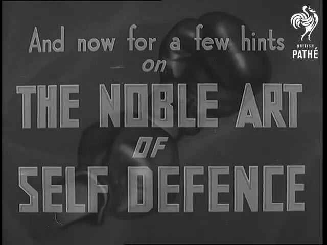 1935 The Noble Art Of Self Defence