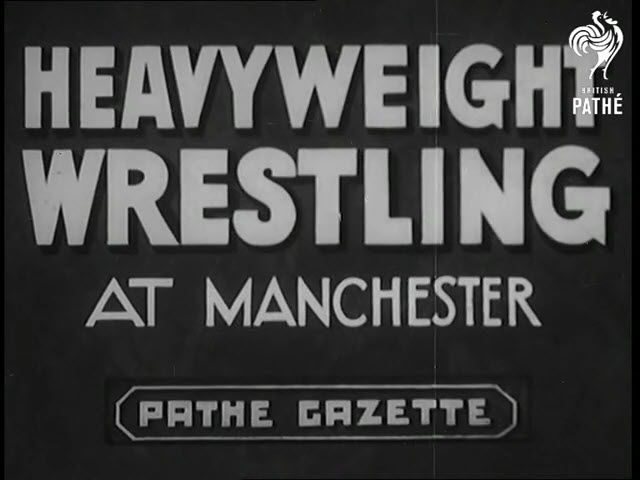 1937 Heavyweight wrestling at Manchester