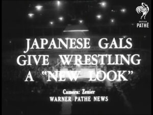 1956 Japanese Women Wrestling Match