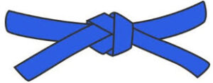 2.kyu - modrý pásek